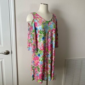 Ivy Road Pink Floral Dress